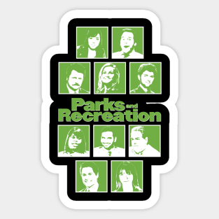 Parks and Recreation Sticker